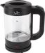 JATA HA702 waterkoker 1,2 l 1500 W Zwart, Transparant
