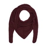 s.Oliver triangle scarf bordeauxrood