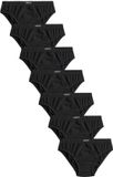 Next - Jongens - Set van 7 slips van 100% katoen - Zwart