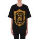Moschino T-shirt en jersey biologique avec broderie Teddy Noir XXS