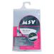 MSV Gewatteerde vilten hoes, 130 x 43 cm, wit