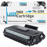 Brother Toner, compatibel met Brother TN3280, noir, rendement : 8000 pages