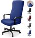 Set de 2 housses de chaise de bureau lavables pour chaises pivotantes