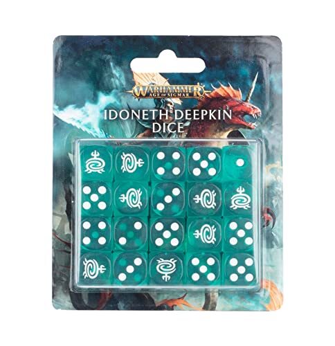 Games Workshop Warhammer AoS - Idoneth Deepkin Dobbelstenen Set