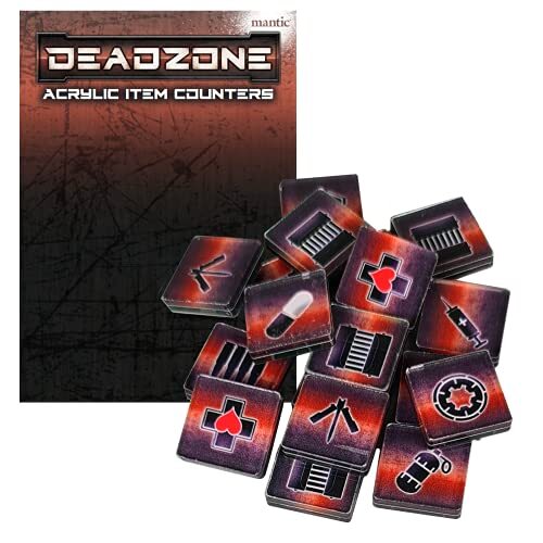 Mantic Games Deadzone Acryl Items