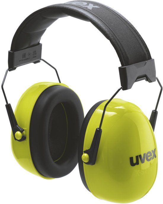 Uvex K20 Hi-Viz 2630021 Oorkap 33 dB