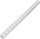 TRU COMPONENTS Spiraalslang 8 mm (max) Wit 5 m