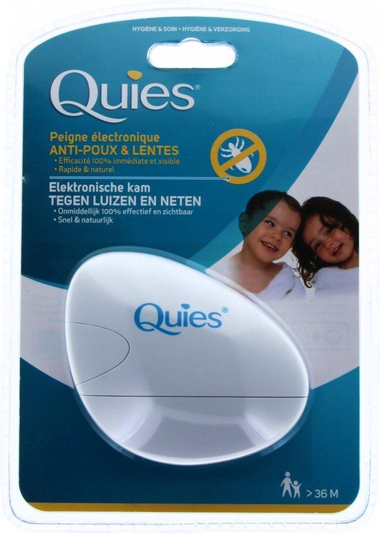 Quies Elektronische Kam tegen Luizen en Neten 1 stuk