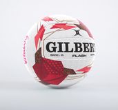Gilbert Netball Flash Ball - Size 5 - Country Flash Ball