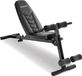 Holland Connections Banc d'entraînement HTML avec dossier et curl jambes - pliable, multifonctionnel banc de musculation