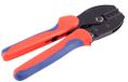 1x PV4 1x - PV4 krimptang 2,5/4/6 mm², 26-10AWG, ergonomisch, rood – Voor PV4-stekkers, ratelmechanisme