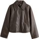 Next - Dames - Petite jack van imitatieleer - Petite - Groen