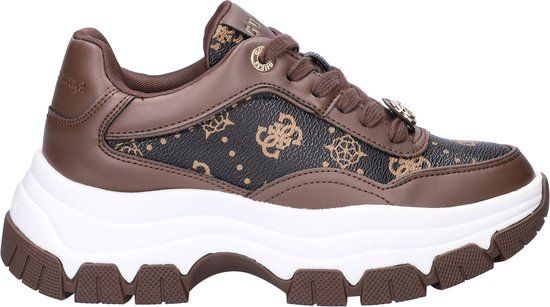 Guess Berret dames sneaker - Bruin multi - Maat 39
