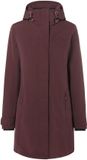 VAUDE Women's Skomer Wool Parka II Jas, dark oak, Maat 34