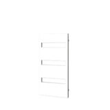 Plieger Genua EVO Designradiator - 112.5 cm x 55 cm - 471 Watt - Wit
