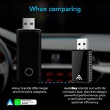 AutoSky WUA-8 Draadloze CarPlay en Android Auto Adapter – USB Dongle - Sapphire Edition