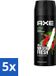 Axe 5 x Africa Déodorant Bodyspray - Mandarin & Sandalwood - 150 ml - 5 pièces