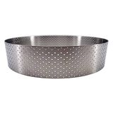 De Buyer VALHORNA ronde taartcirkel van geperforeerd roestvrij staal - 15,5 x 3,5 cm