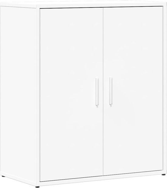 vidaXL Dressoir wit 60 x 31 x 70 cm bewerkt hout