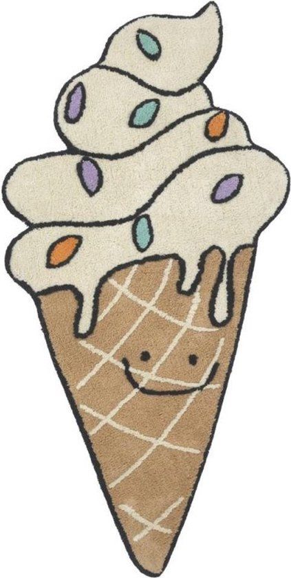 Tapis Petit Vloerkleed Ice Cream - 130 x 60 cm - Katoen - Print