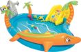 Merkloos Kinderzwembad met Glijbaan - Waterspeelcentrum Zuidzee 280 x 257 x 87 cm