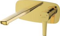 Invena BADLAND Wastafelmengkraan GLAMOUR, gouden afwerking, voor badkamers