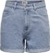 ONLY ONLVEGA HW MOM DNM SHORTS NOOS Women's Shorts - Light Blue - Size XL