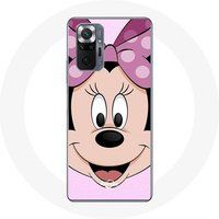 Maniacase Etui voor Xiaomi Redmi Note 10 Pro Minnie Mouse Cartoon roze