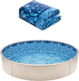 Vevor Zwembadbekleding Blauw Vinyl 549x147cm