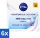 NIVEA Essentials Crème de jour - Crème hydratante pour le visage - Peau normale à mixte - SPF 30 - 6 x 50 ml