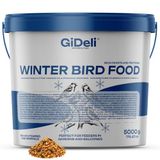 GiDeli Vogelvoer tuinvogels 5 kg in emmer - strooivoer buitenvogels | fijne, grove korrels voor elke vogelsoort, in voederhuis of voedersilo, zonder conserveringsmiddelen, het hele jaar door