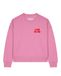 Watapparel Sweatshirt 'Cest La Vie' eosine / rood