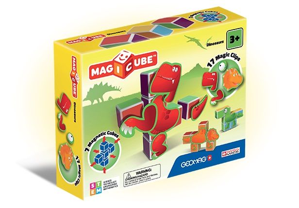 Geomag MagiCube Dinosaurs - 24 delig