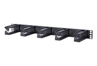 METZ CONNECT 130894-02-29-E 19-inch serverkast, kabelgoot, 1U, noir