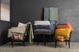 Vivaraise Plaid en coton Tana gris clair (140 x 200 cm)