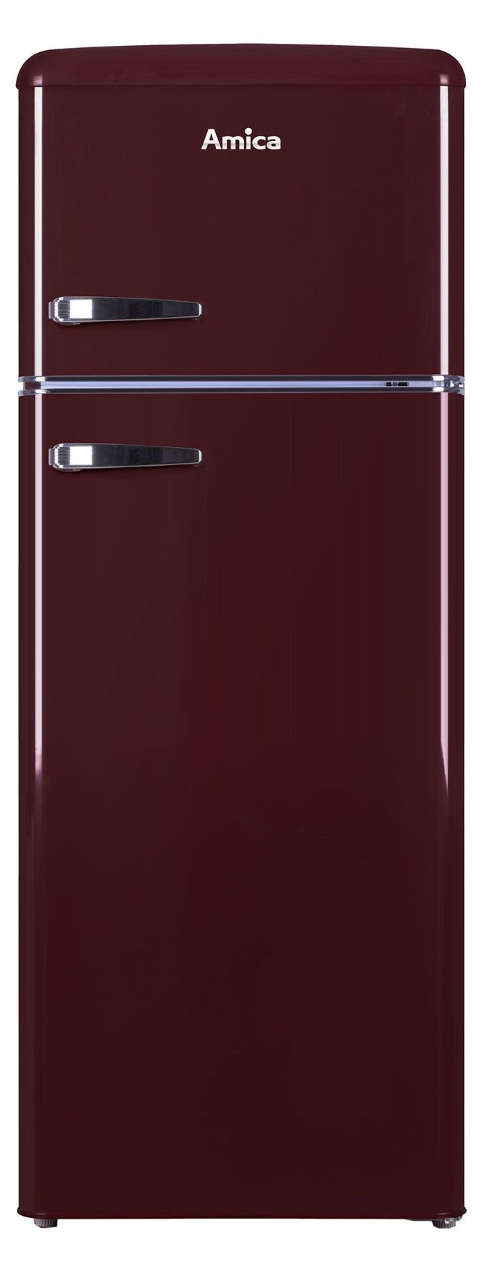 Amica KGC 15631 R Koel-vriescombinatie | Bordeaux | 208L | E
