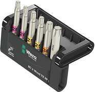 Wera - 05056470001 - Bit assortiment, Bit-Check 6 Wood TX HF 1, 6-delig