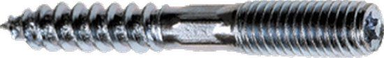FIS A.S.F. Fischer Stokschroef M8x60mm Verzinkt Staal Torx 50 Stuks