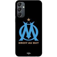 Maniacase Coque Pour Samsung Galaxy A54 logo OM Olympique de Marseille Noire Fond