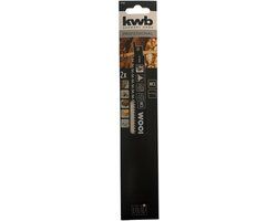 KWB Reciprozaagblad - HCS Staal - 24,2 cm - 2 stuks - Hout