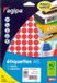 Etui APLI SAS Ronde Markeerstickers 15 mm Rood 960 Stuks