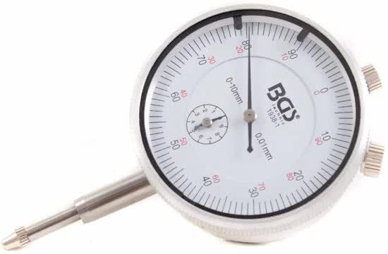 BGS remschijf meetapparaat analoog Meetklok 0,01 mm nauwkeurig