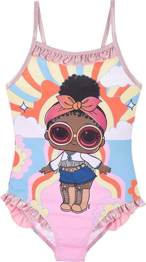 L.O.L. Surprise! Badpak - Roze - Maat 110 - Meisjes