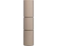 WOOOD Sera Ronde Kast 188xØ45 cm - Hout - Hoogglans Zand