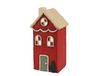 Lumineo Led huis l19.5b15.5h36.5cm-4l rood