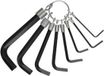 CON:P Conmetall Meister Set Inbussleutels aan Ring 8 stuks HEX
