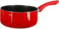 5Five Steelpan - D20 cm - Aluminium - Rood/Zwart - Inductie - Vaatwasserbestendig