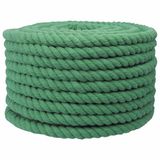 vidaXL Katoenen Touw 24 mm 25 m Groen