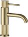 Rea - Lungo Stripe - Wastafelkraan - Geborsteld Goud