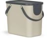 Rotho Albula Afvalscheidingssysteem 25L Cappuccino